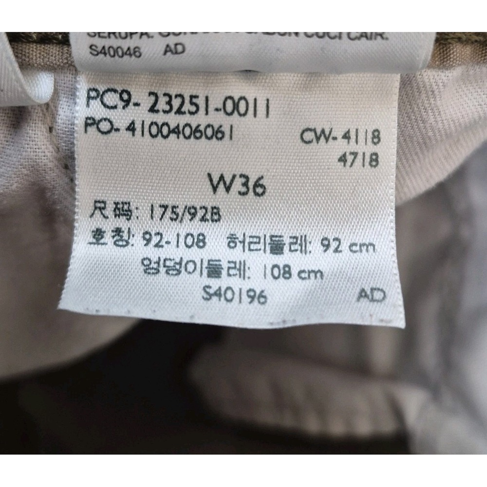 Levis Cargo Shorts Mens 36 Brown Pockets - Picture 4 of 7